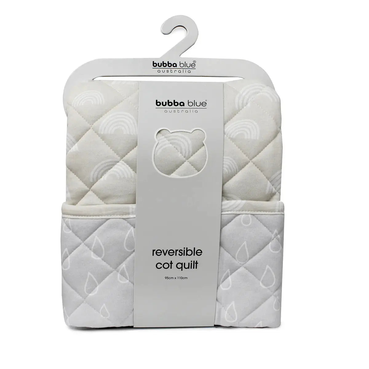 Bubba Blue Nordic Reversible Cot Quilt/Playmat