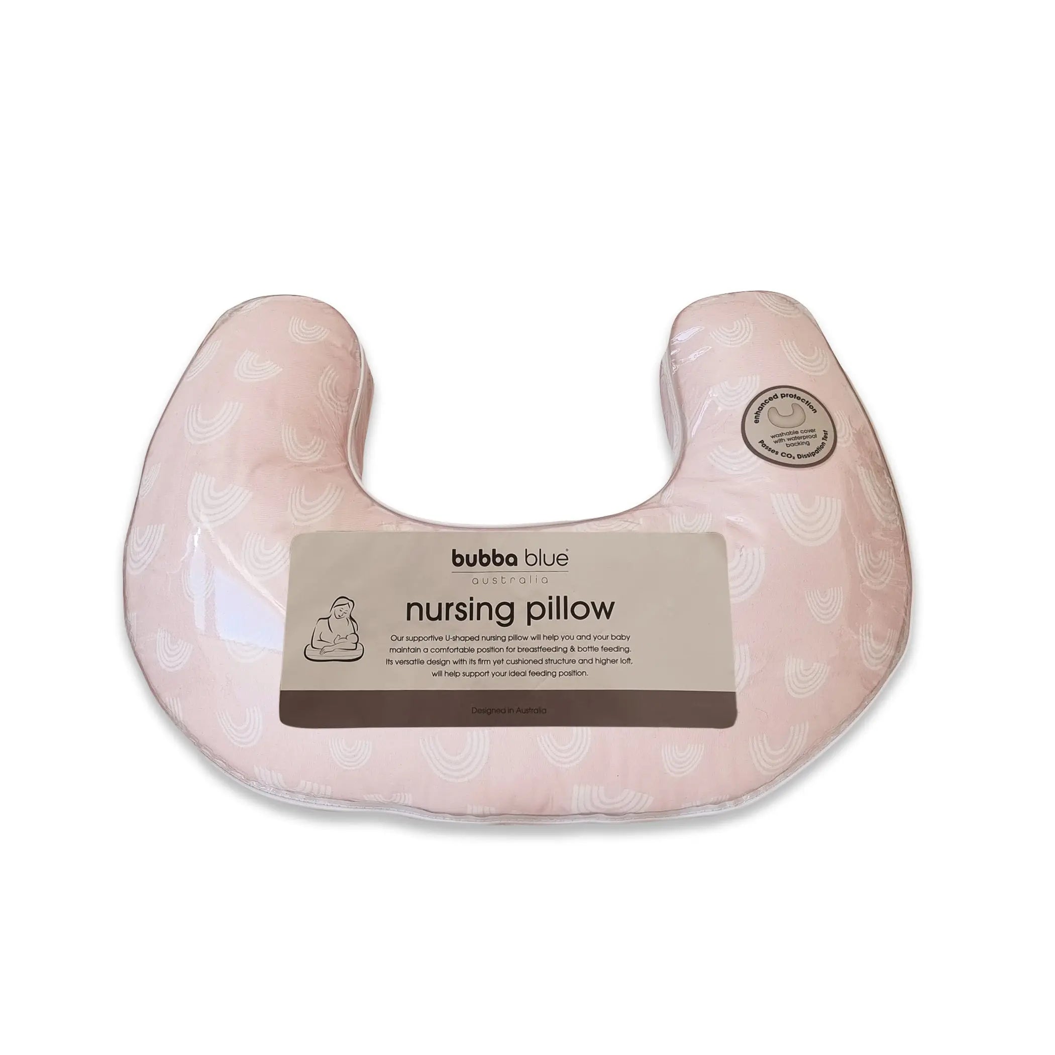 Nordic Nursing Pillow Berry/Rose