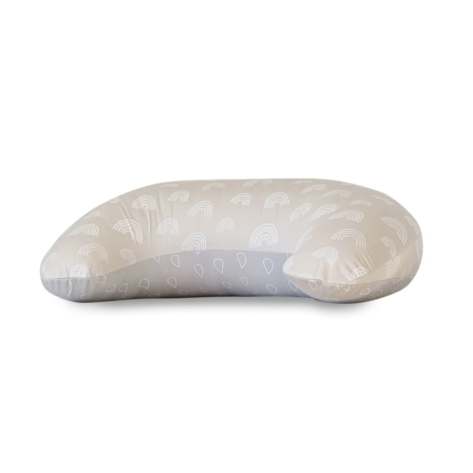 Nordic Nursing Pillow Sand/Grey