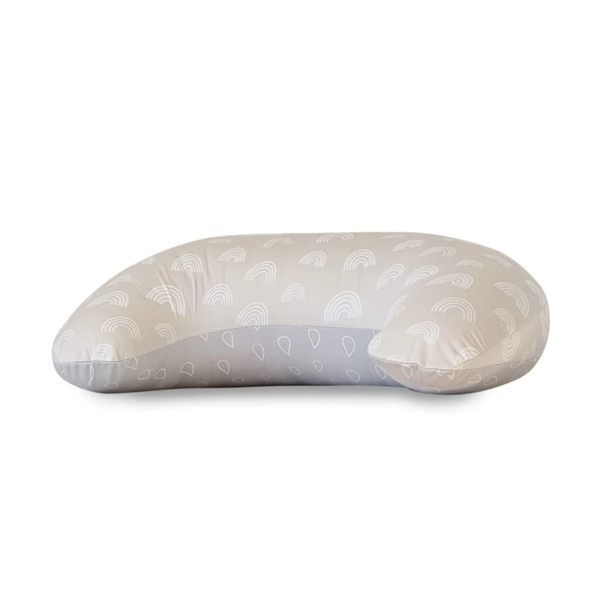 Nordic Nursing Pillow Sand/Grey