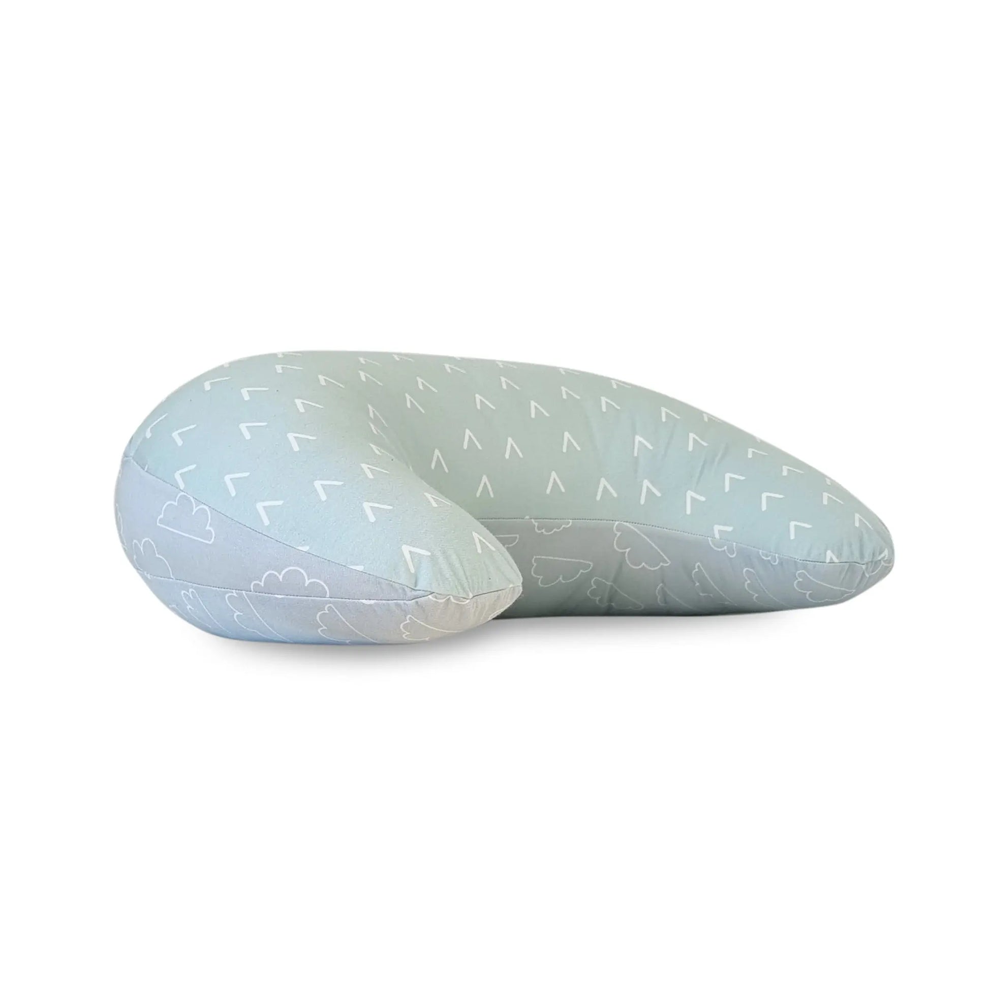Nordic Nursing Pillow Sky/Mint