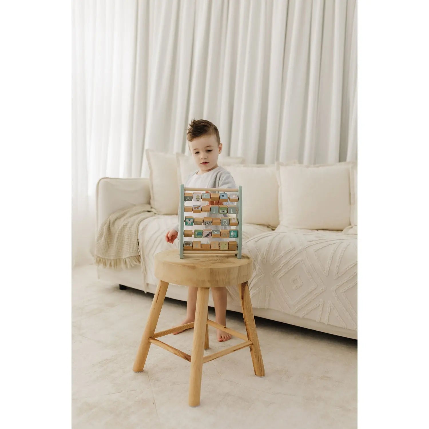 Bubble Wooden Abacus
