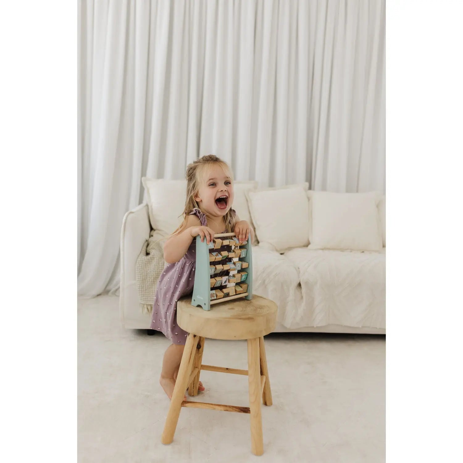 Bubble Wooden Abacus