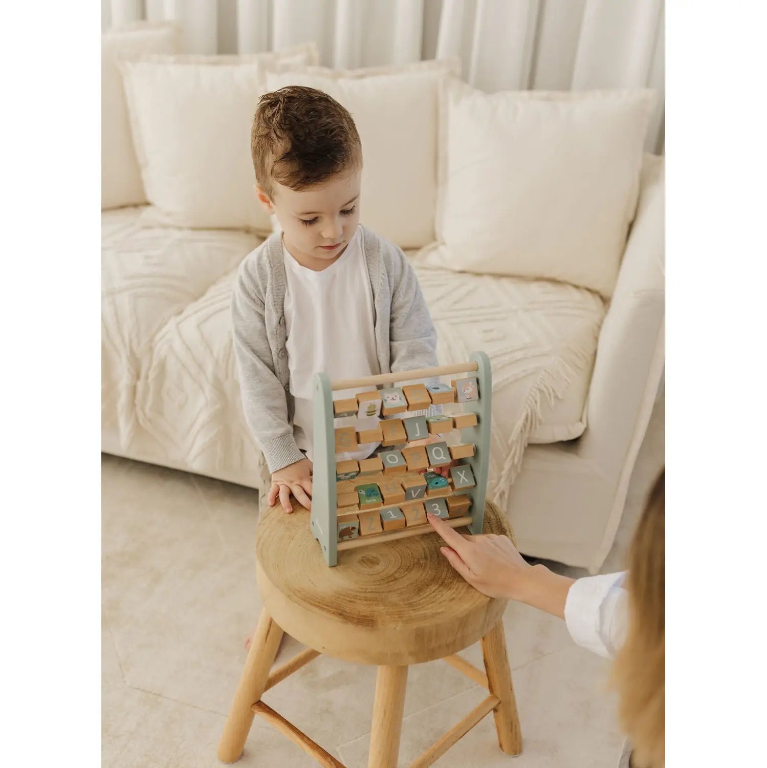 Bubble Wooden Abacus