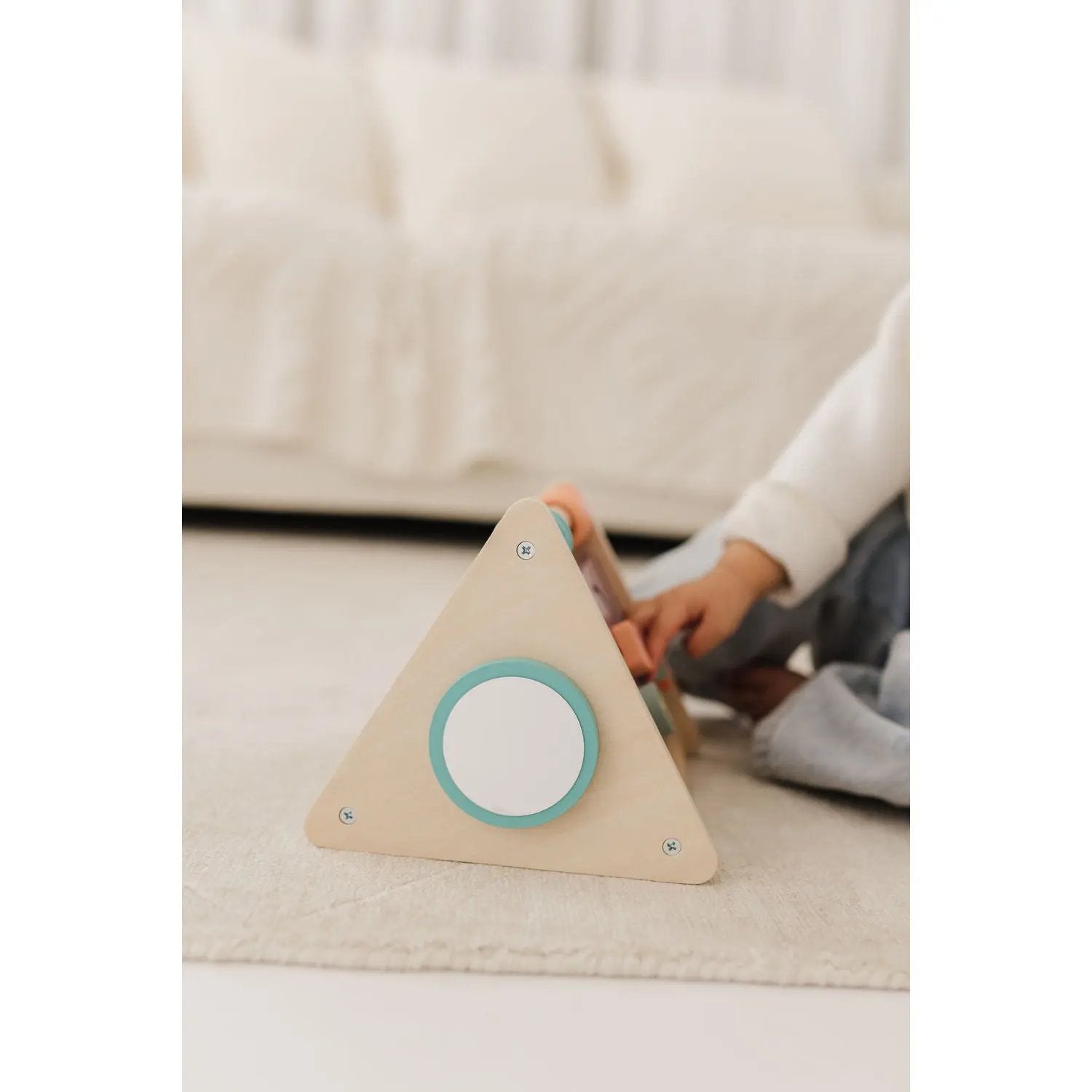 Bubble Wooden Activity Triangle