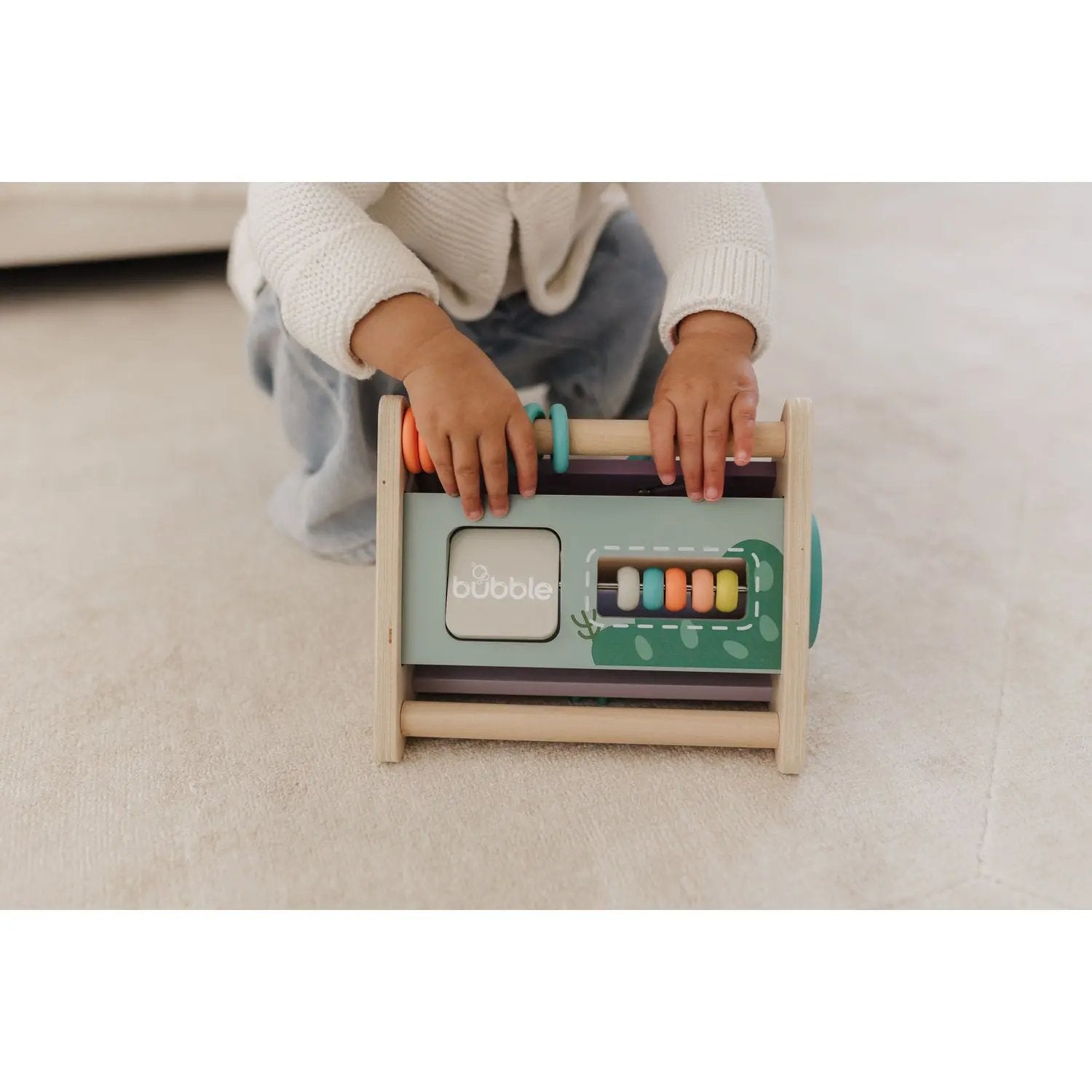 Bubble Wooden Activity Triangle