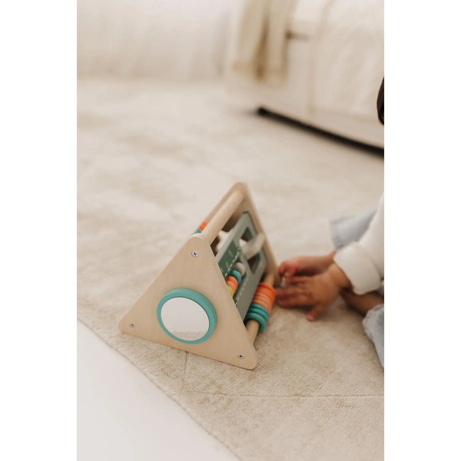 Bubble Wooden Activity Triangle