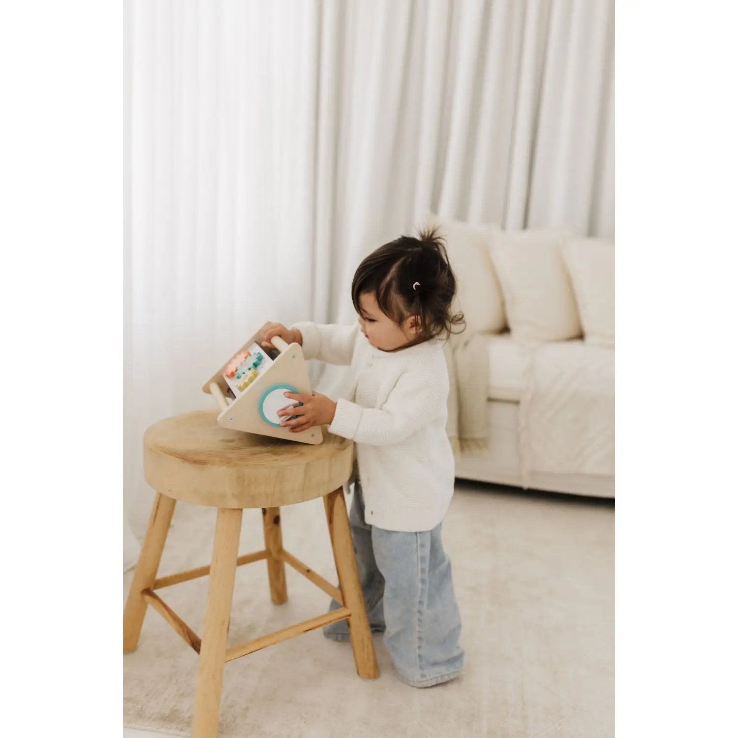 Bubble Wooden Activity Triangle