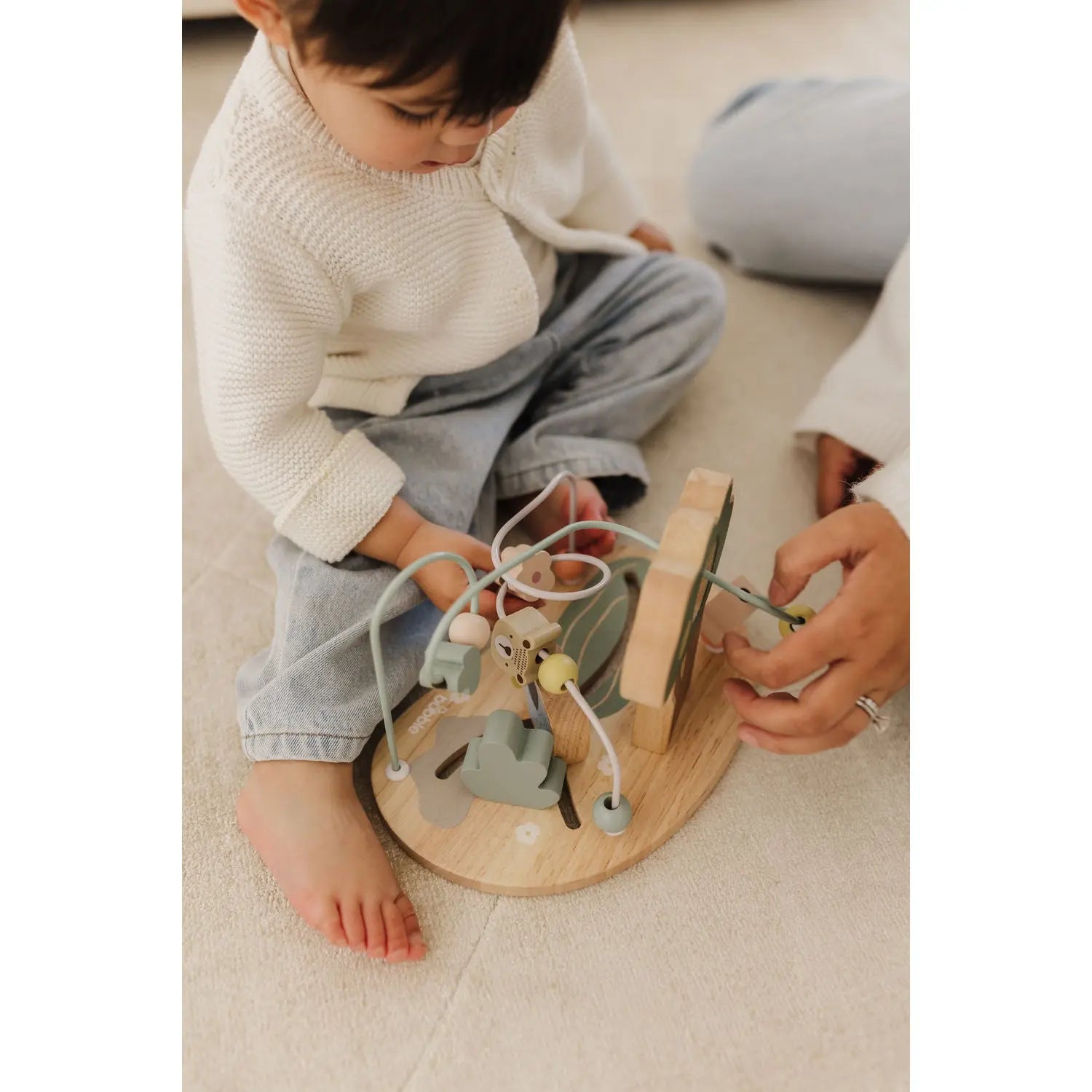 Bubble Wooden Bead Maze