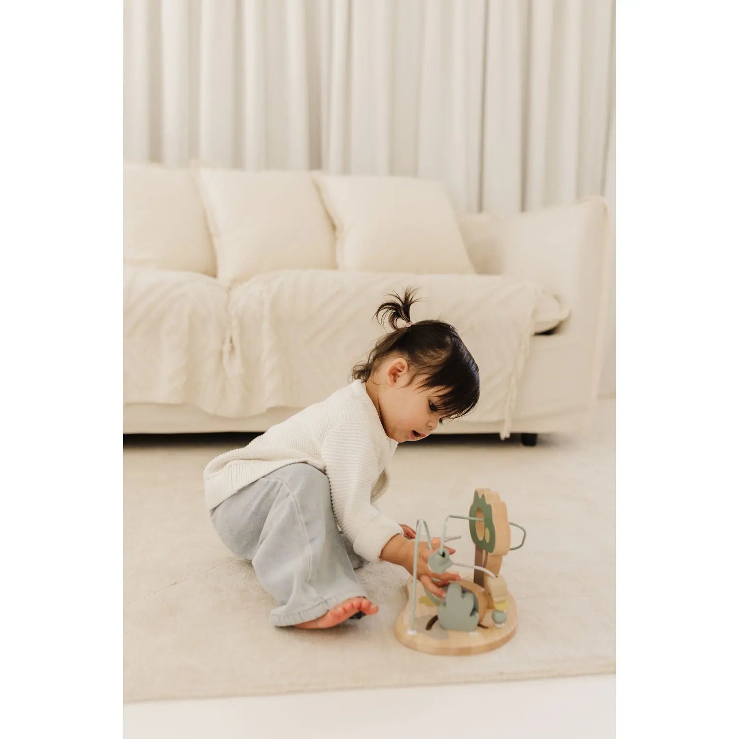 Bubble Wooden Bead Maze