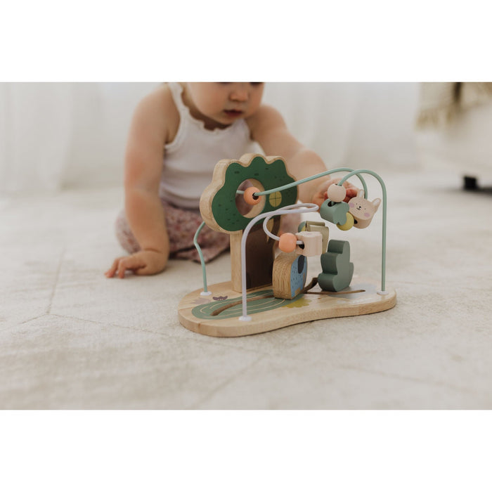 Bubble Wooden Bead Maze