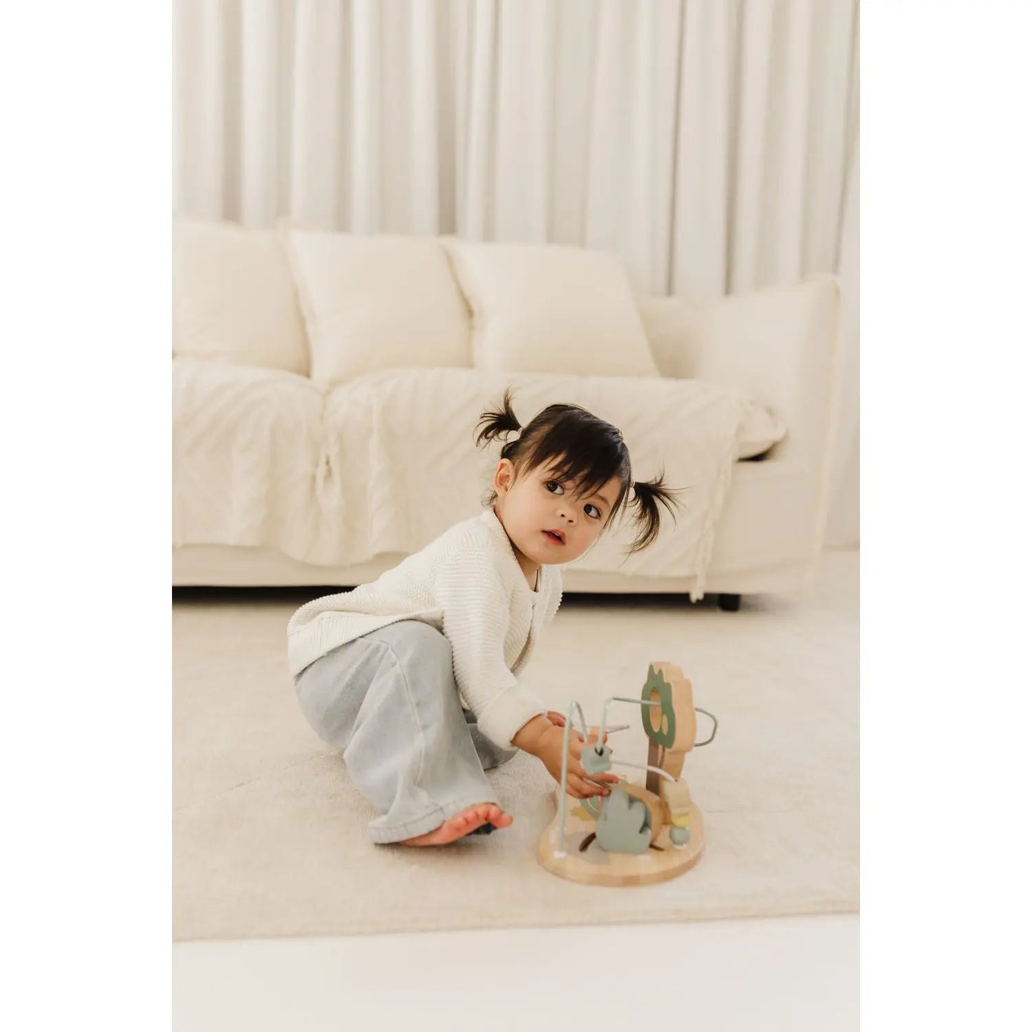 Bubble Wooden Bead Maze