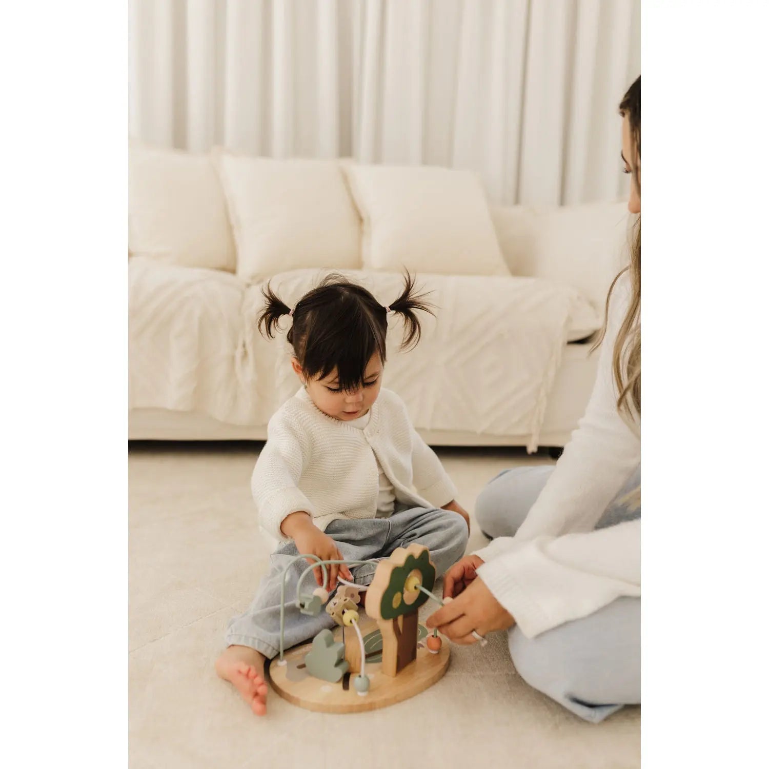 Bubble Wooden Bead Maze