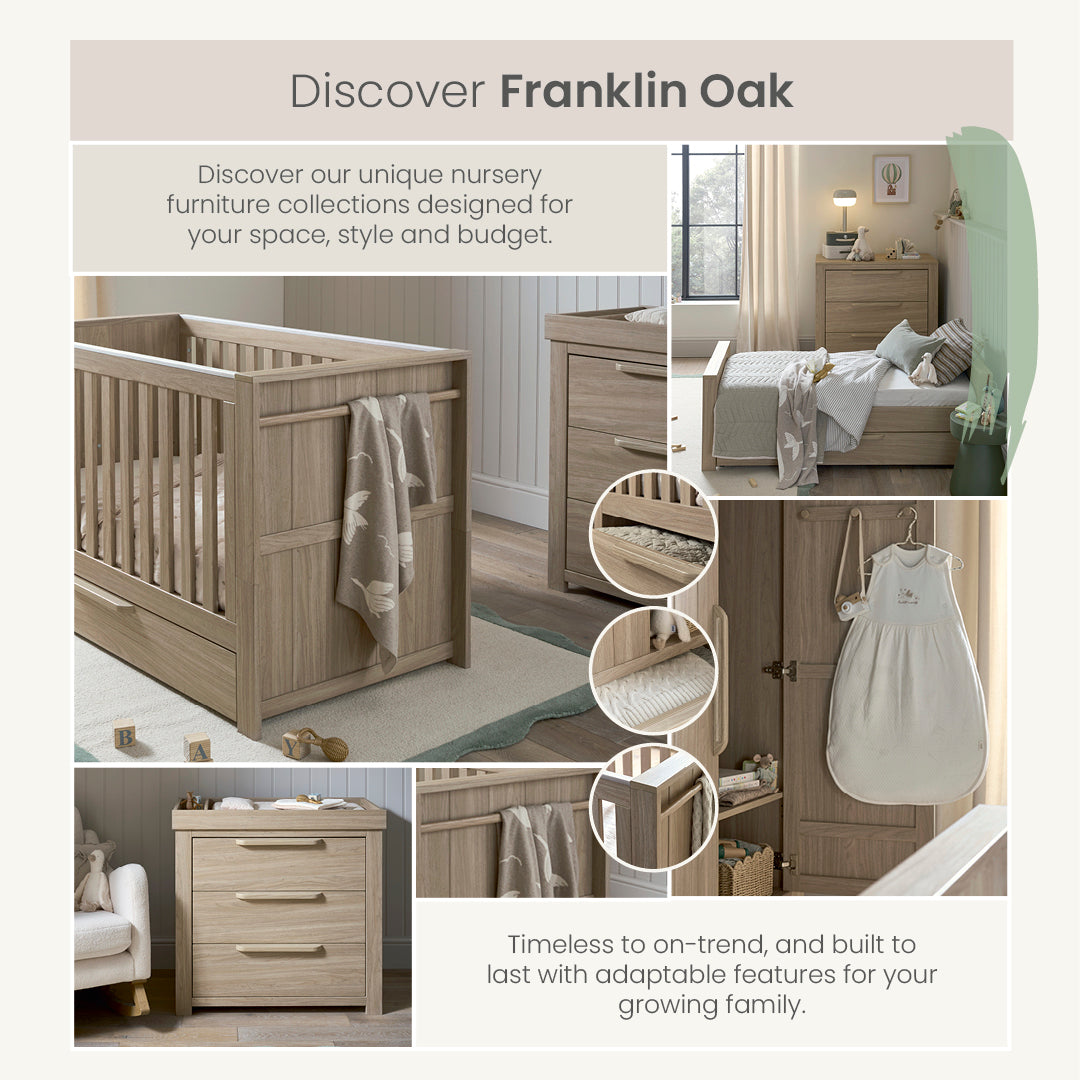 Franklin Light Oak - Dresser Only