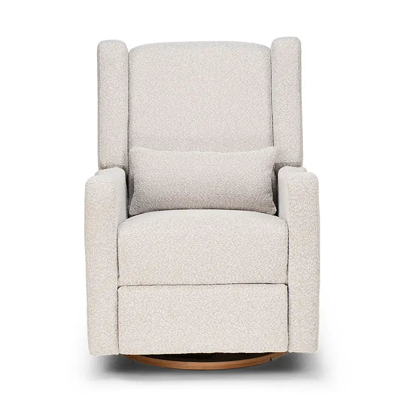 COCOON BONDI Electric Recliner Glider Chair in Light Grey Boucle