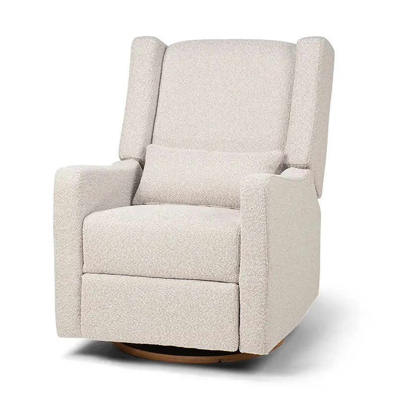 COCOON BONDI Electric Recliner Glider Chair in Light Grey Boucle