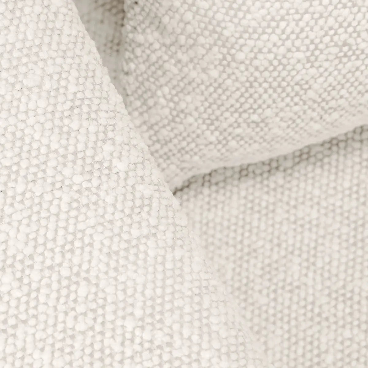 COCOON BONDI Vanilla Boucle nursery chair — view of 54x54cm seat pad and padded armrests