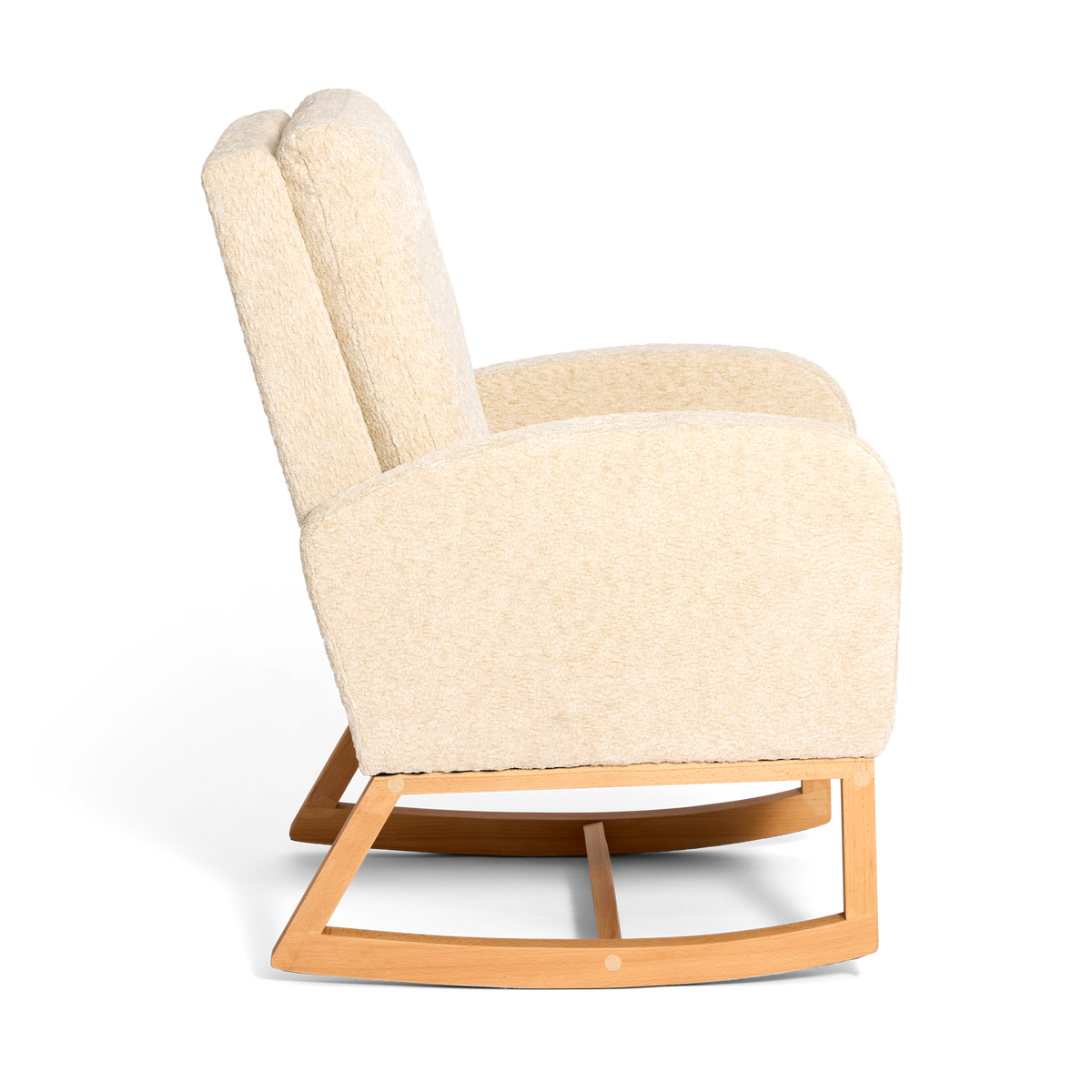 Cariboo Myla rocking chair side view