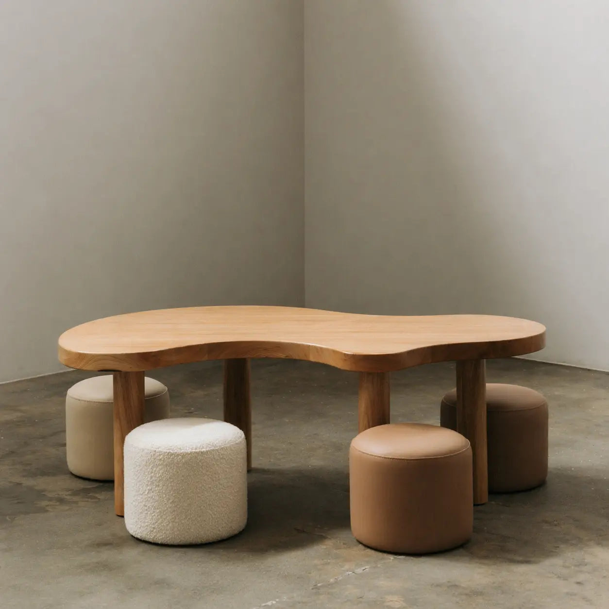 Nuage Interiors Léon Activity Table & Remi Stools Set  