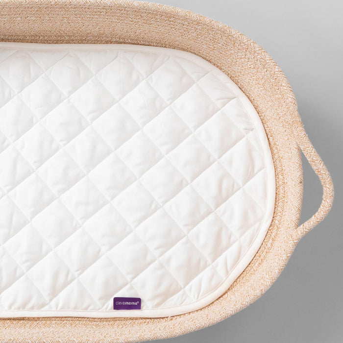 Clevamama Changing Basket – with Quilted Waterproof Mat