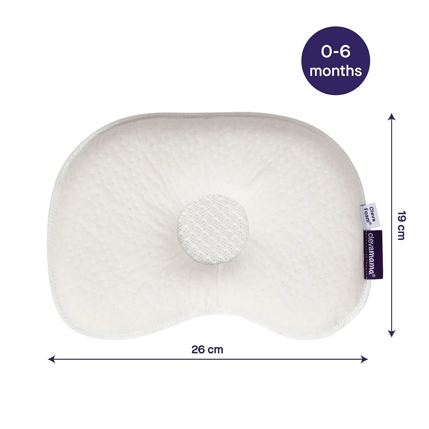 Clevamama ClevaFoam Infant Pillow