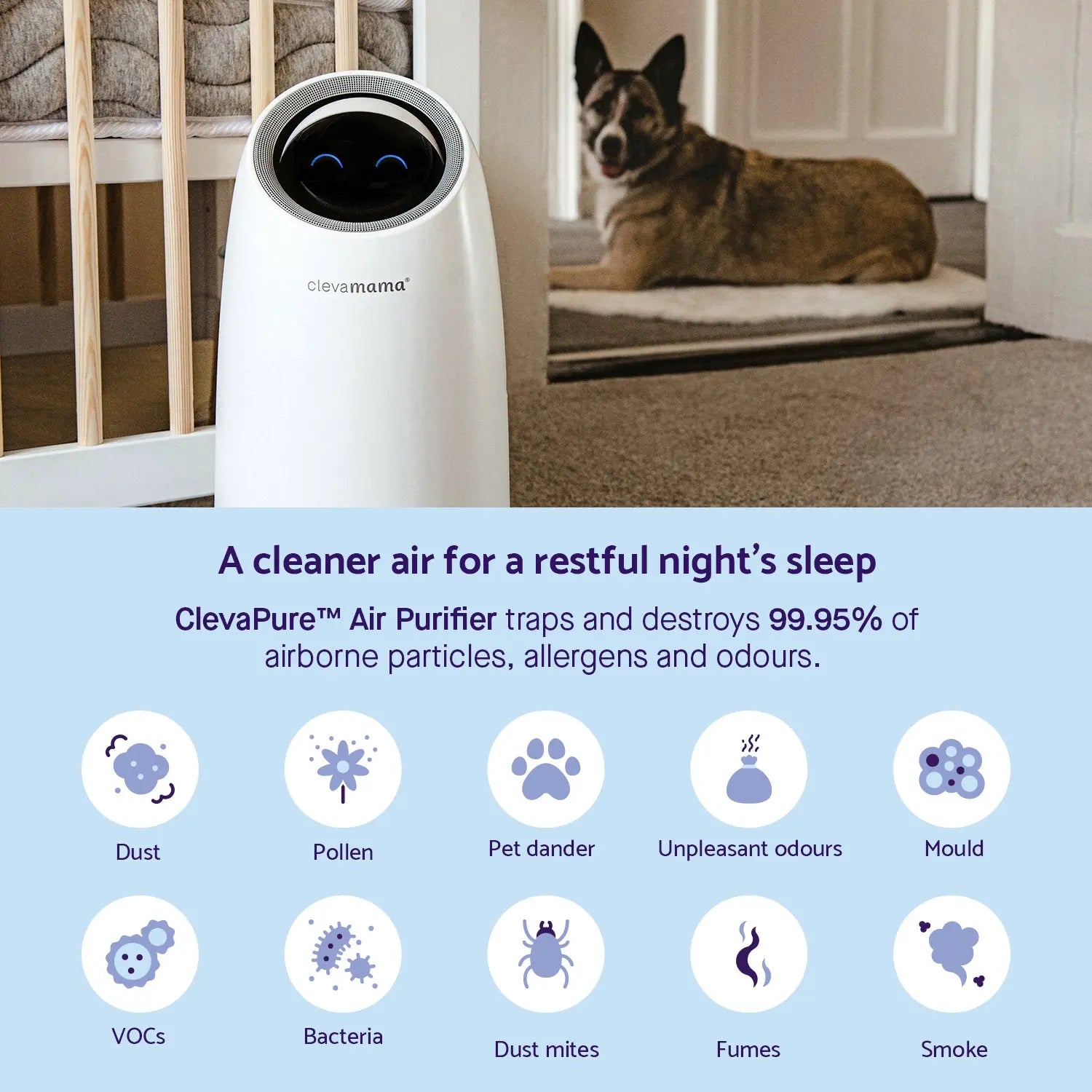 Clevamama ClevaPure™ Air Purifier