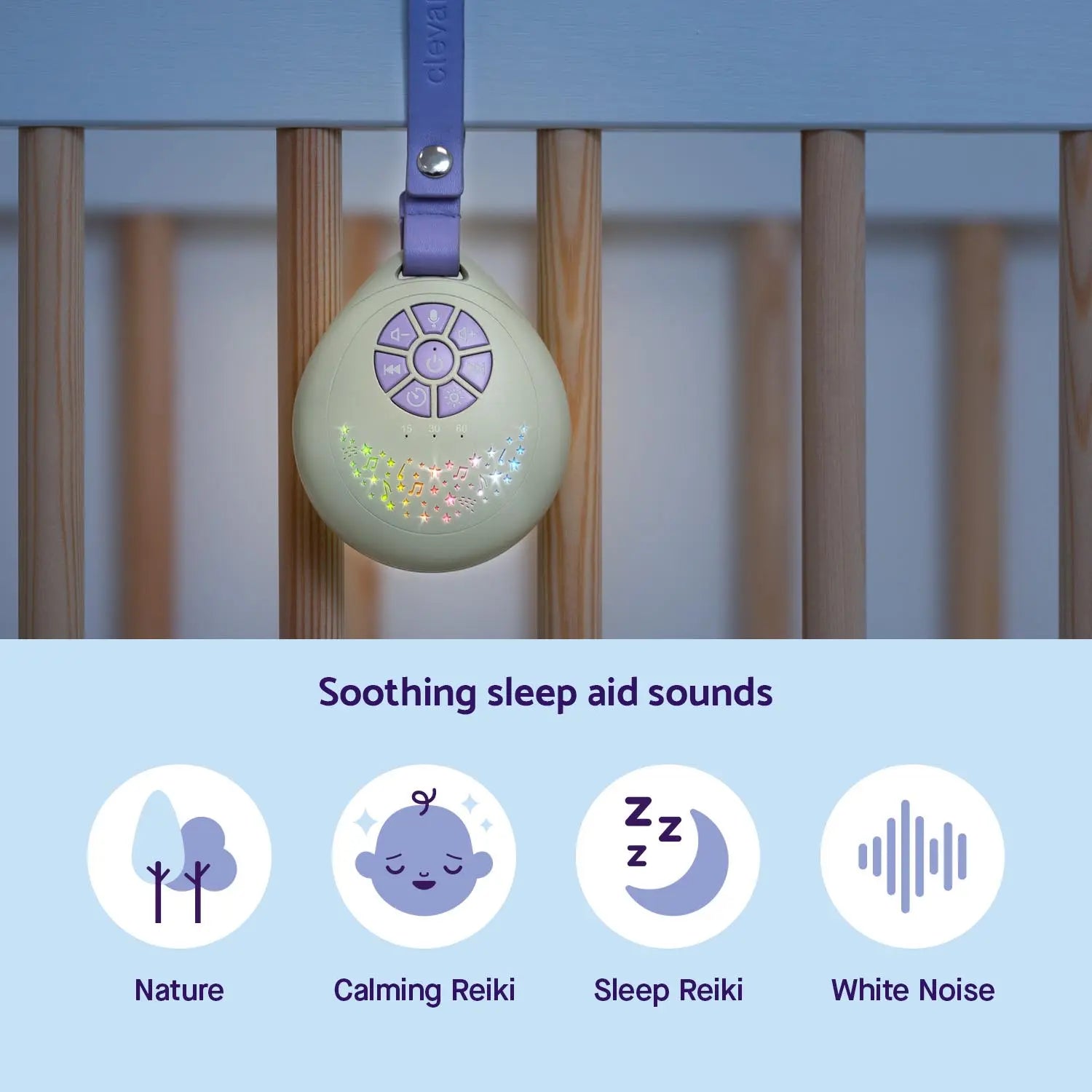 Clevamama Sound to Sleep – The Portable Sleep Aid