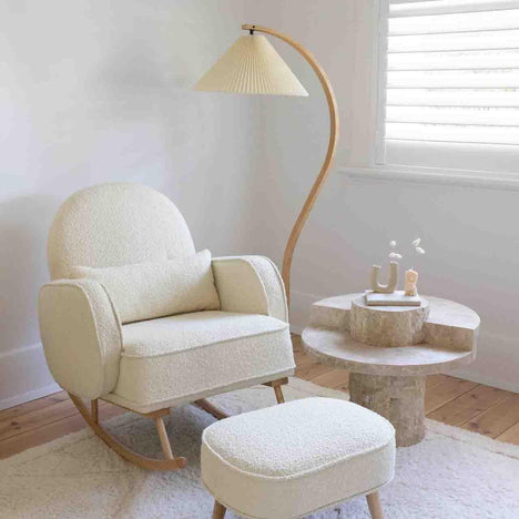 Cloud Rocker and Ottoman