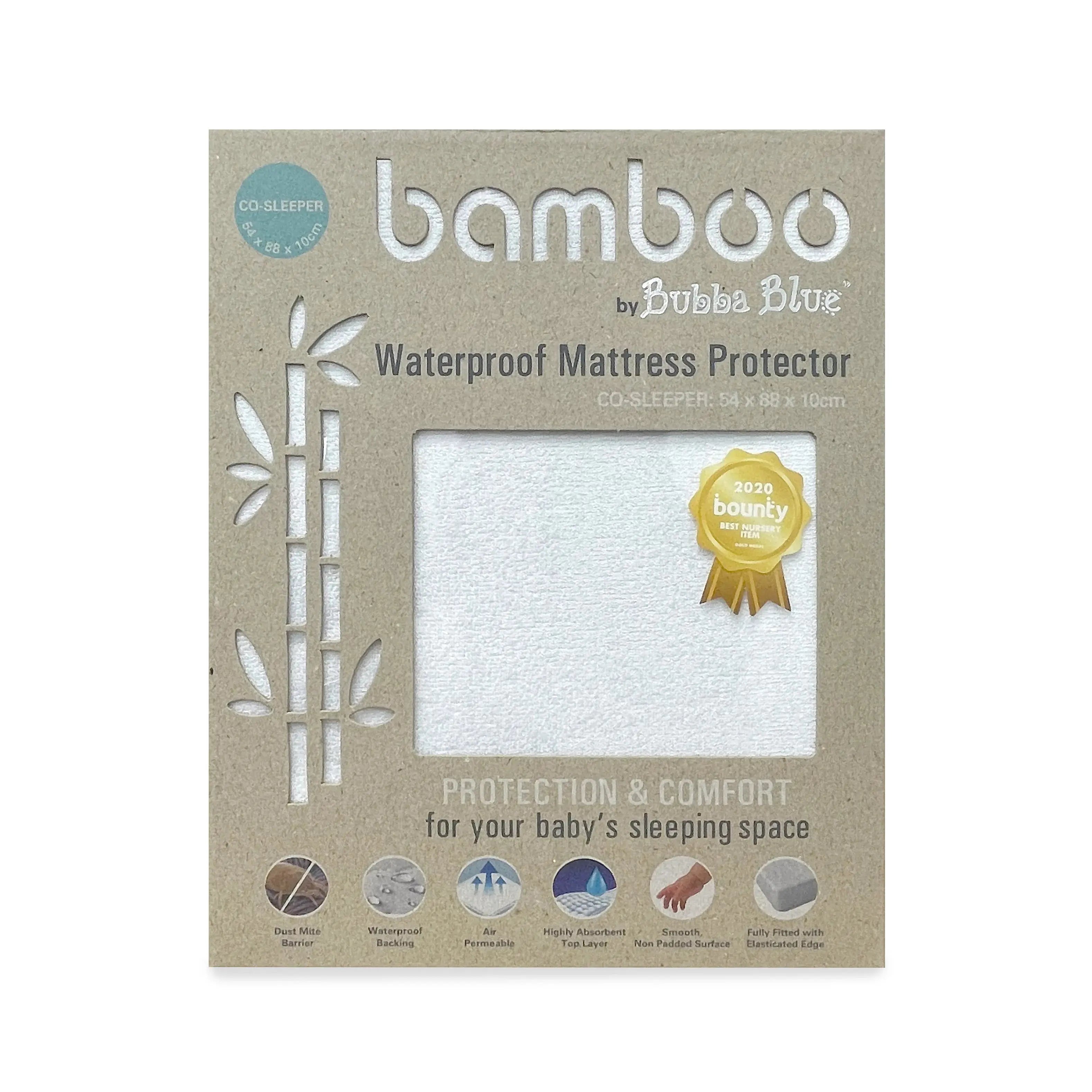Bubba Blue Bamboo Waterproof Mattress Protector  