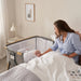 CoZee Breeze Plus Co-Sleeping Bassinet with Rocking Legs