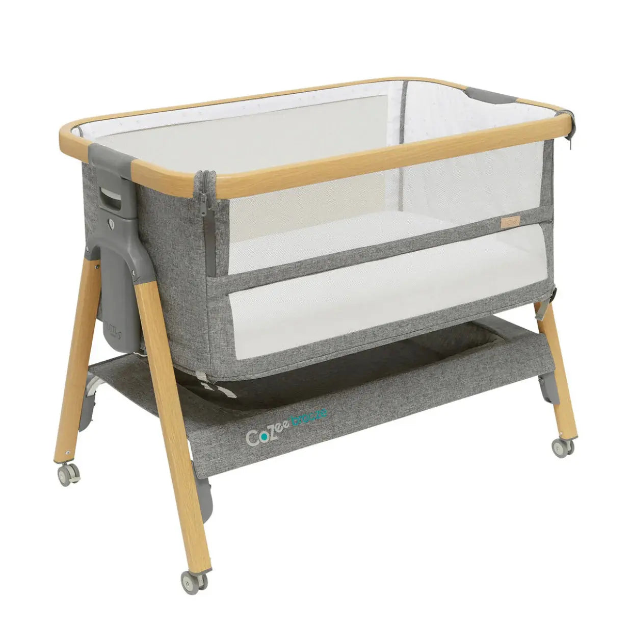 CoZee Breeze Plus Co-Sleeping Bassinet with Rocking Legs