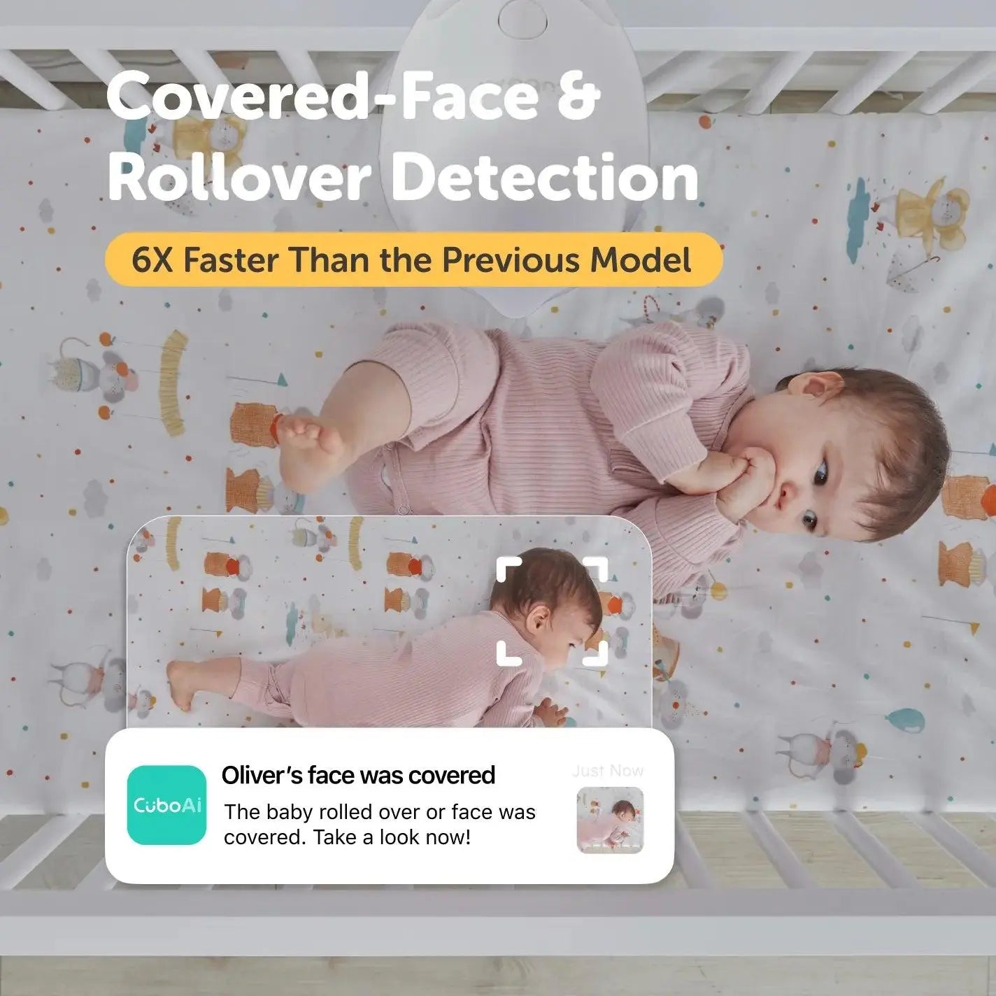 CuboAi Smart Baby Monitor 3 - Floor Stand Set
