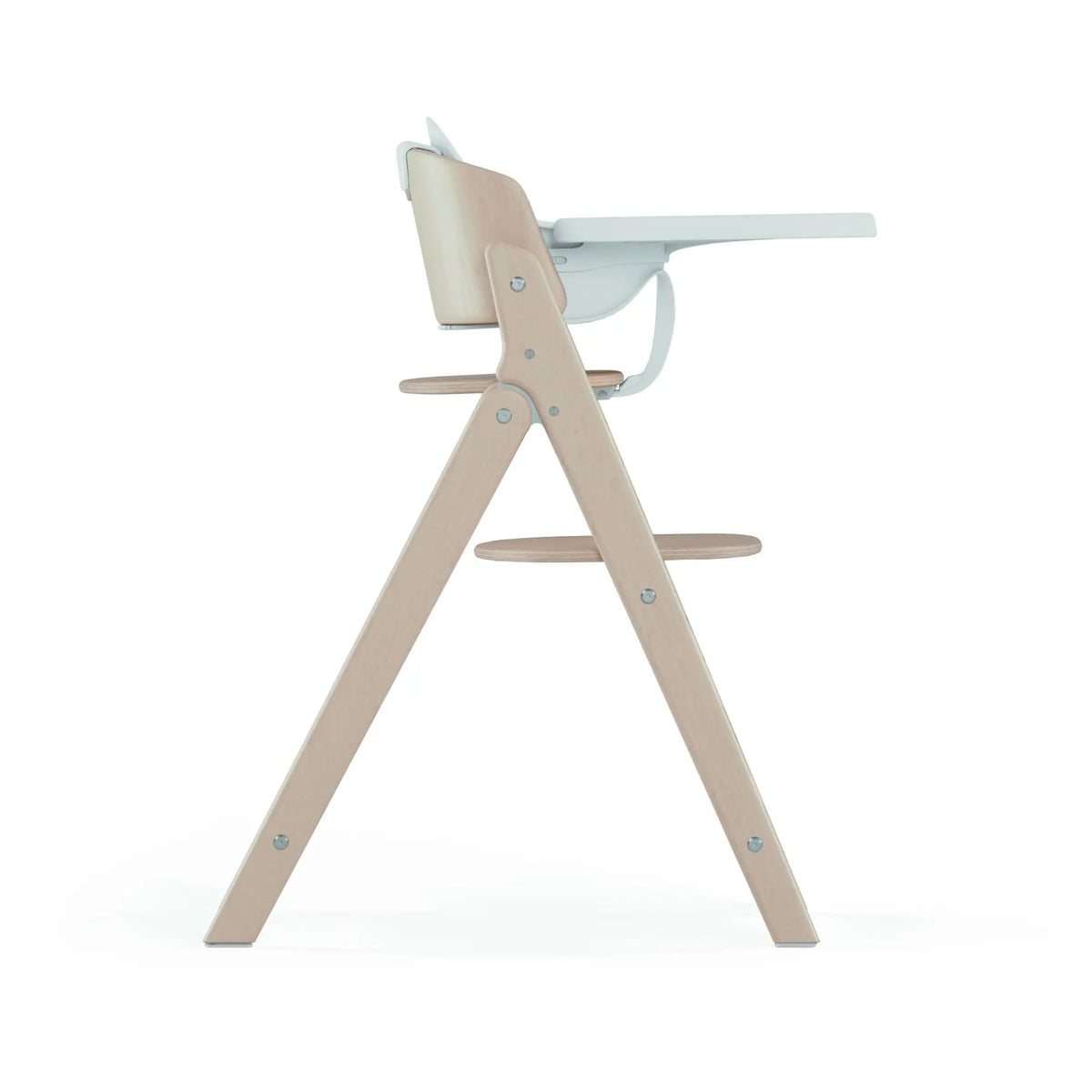 Cybex Click & Fold high chair side profile with tray
