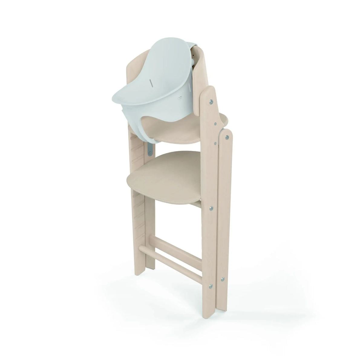 Cybex Click & Fold foldable high chair folded flat and self-standing