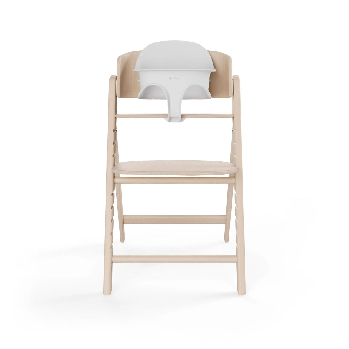Cybex Click & Fold high chair front view with Baby Set
