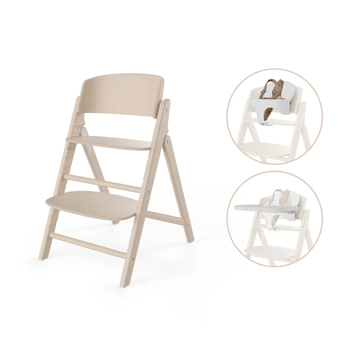 Cybex Click & Fold 3-in-1 set: chair, Baby Set and tray