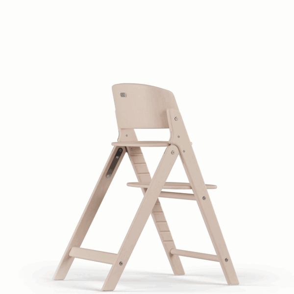 Animation of the Cybex Click & Fold high chair folding flat to store