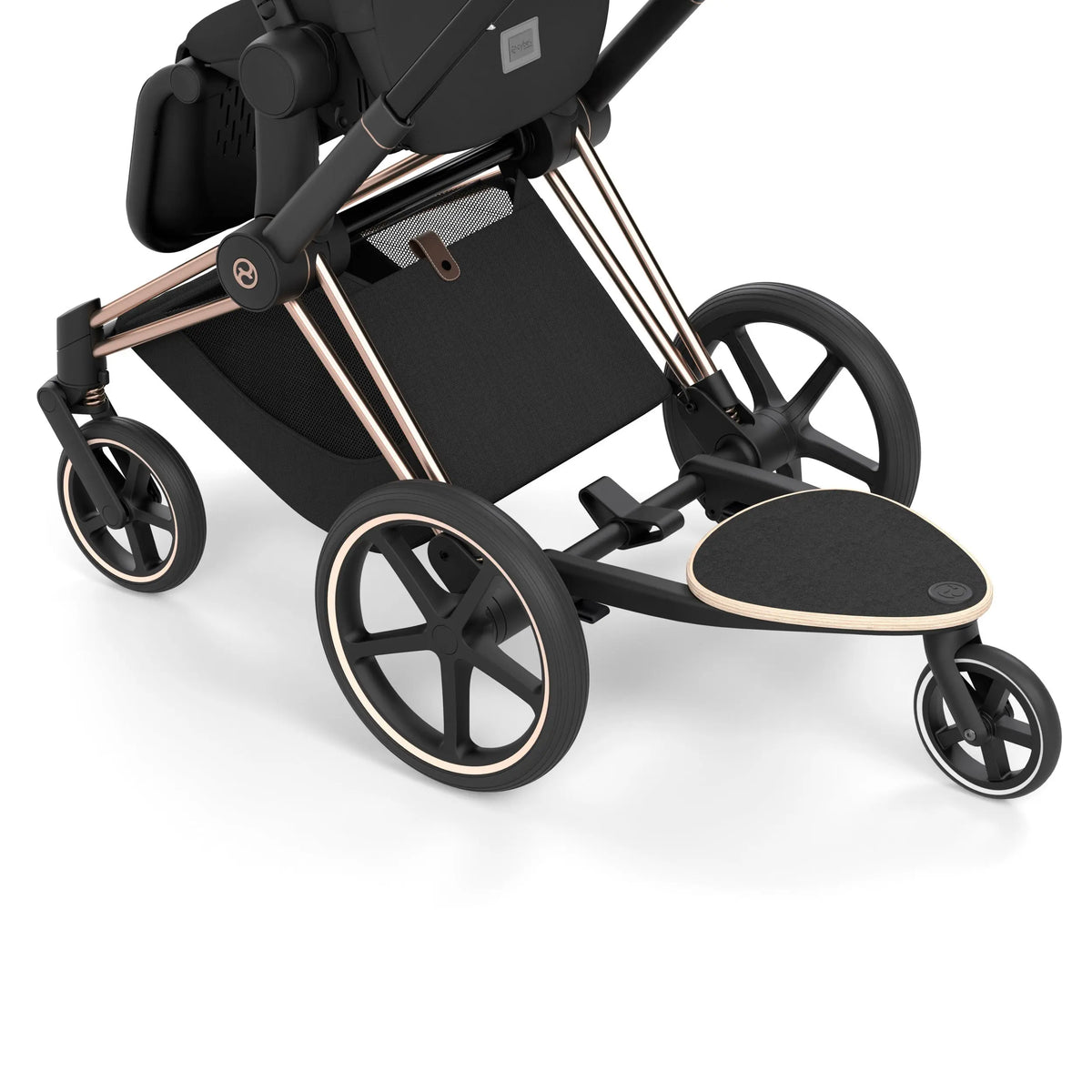 Cybex Kid Board fitted to the Cybex Priam frame