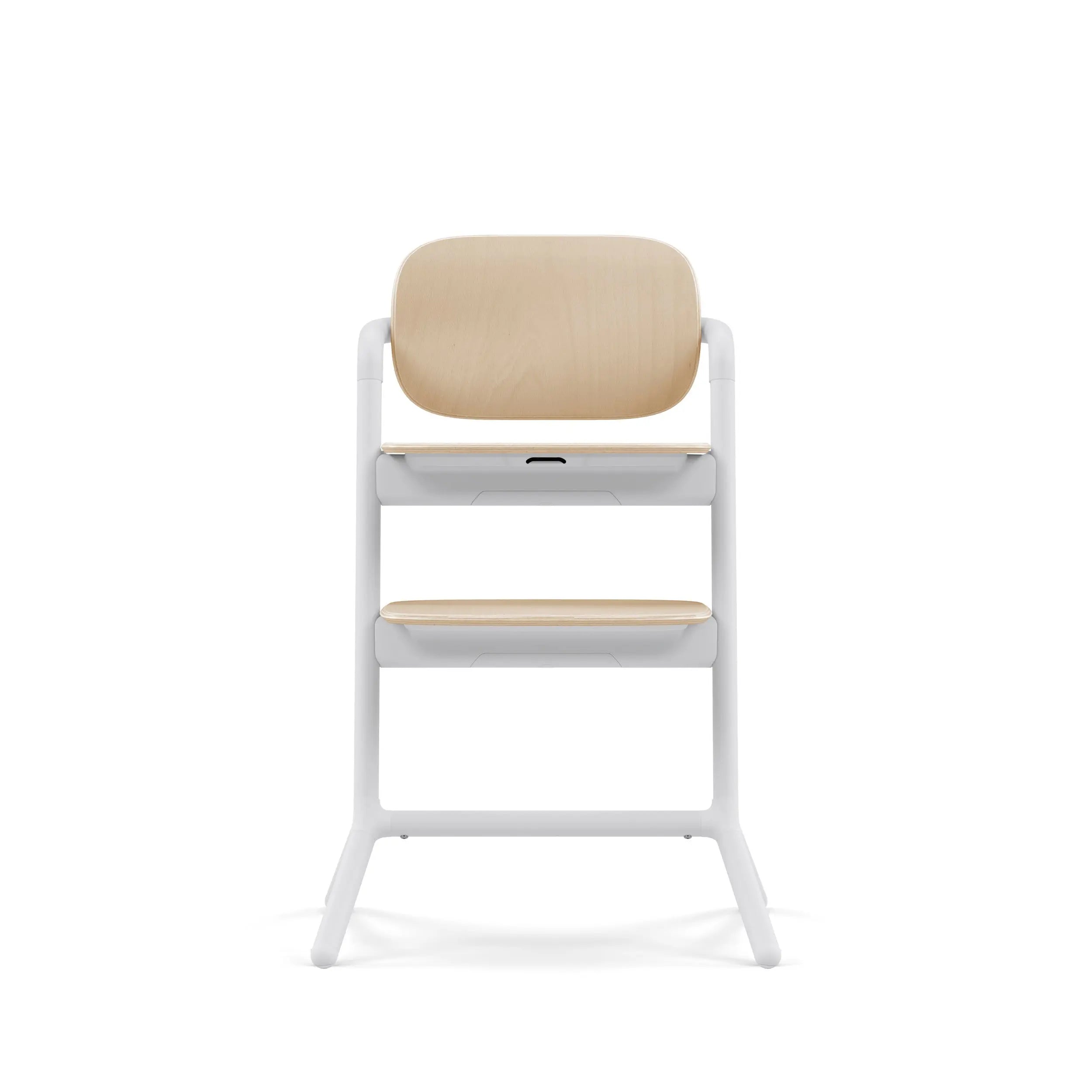CYBEX LEMO Chair in Sand White set up for a young child