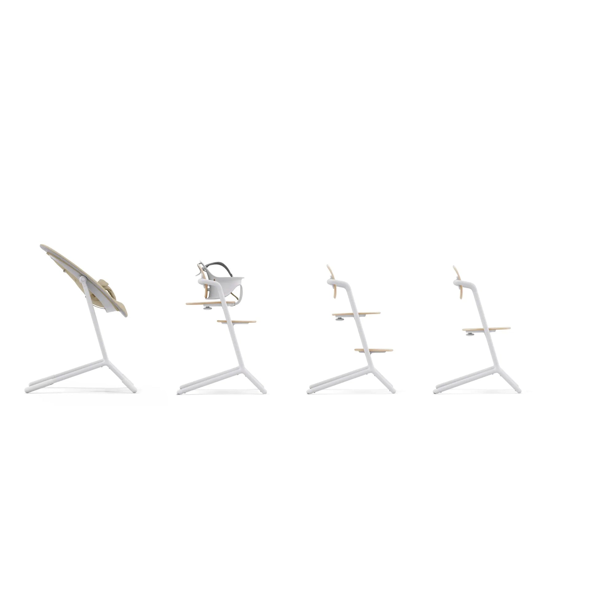 CYBEX LEMO Chair in Sand White shown as a standalone forever chair