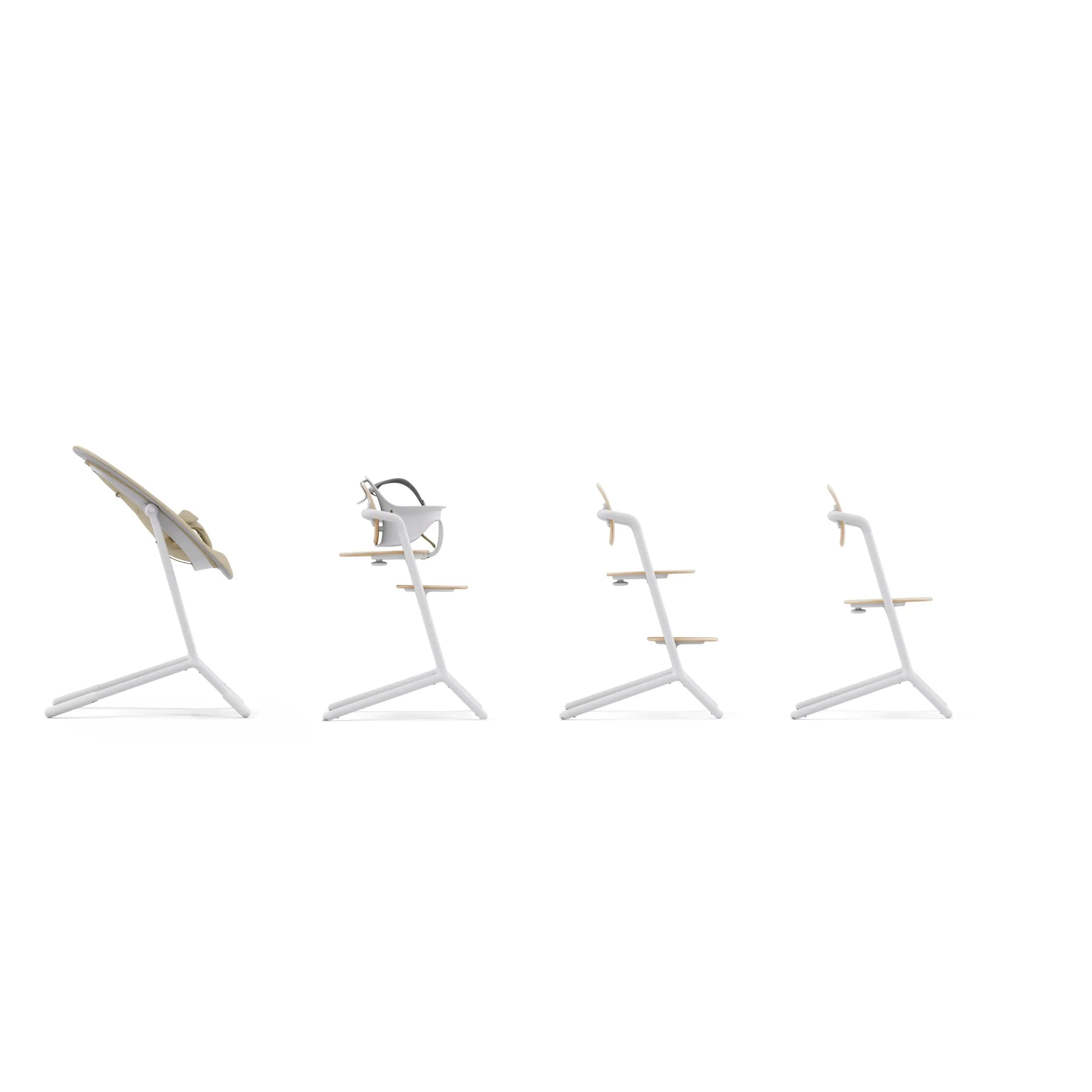 CYBEX LEMO Chair in Sand White shown as a standalone forever chair