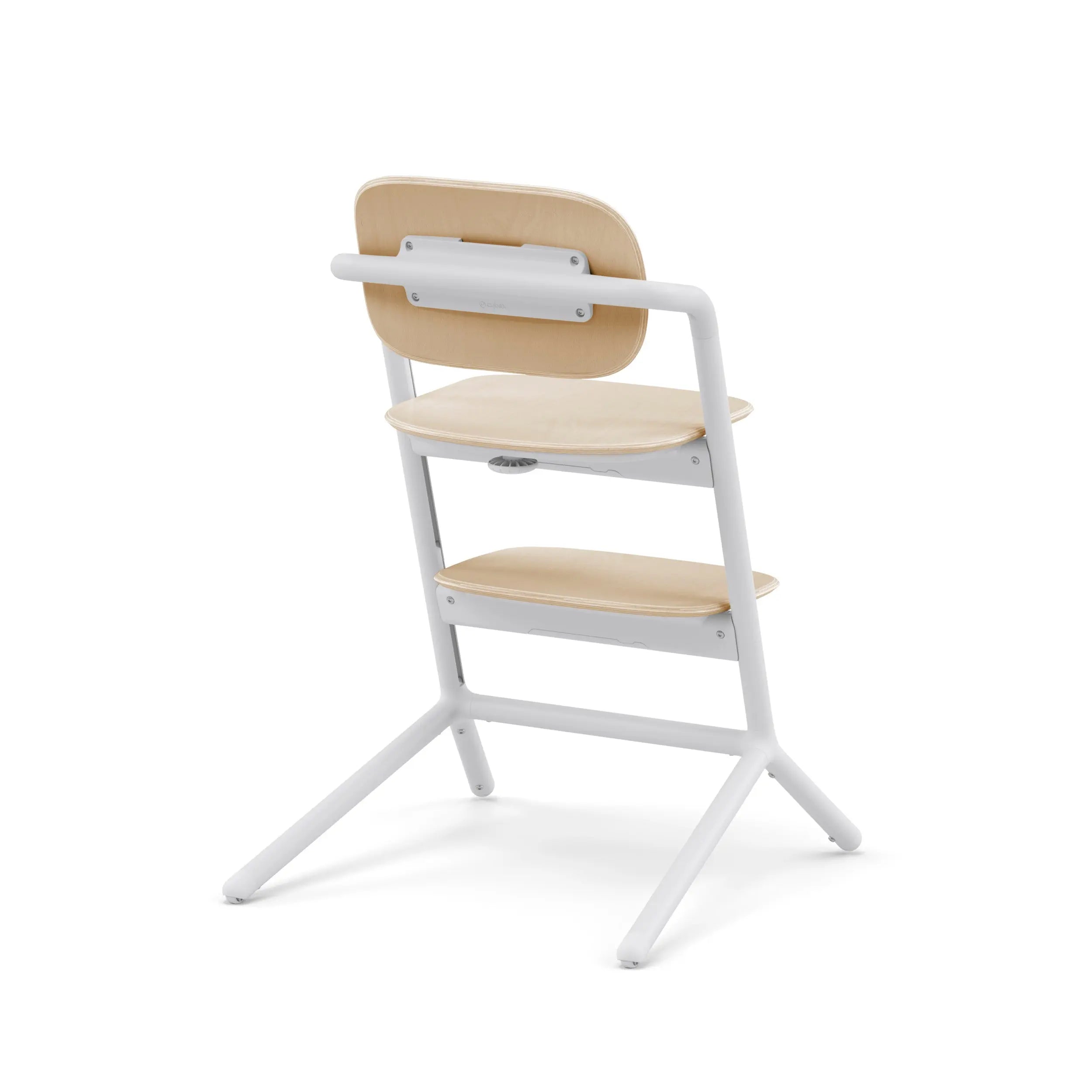 Side view of the CYBEX LEMO Chair in Sand White, standalone