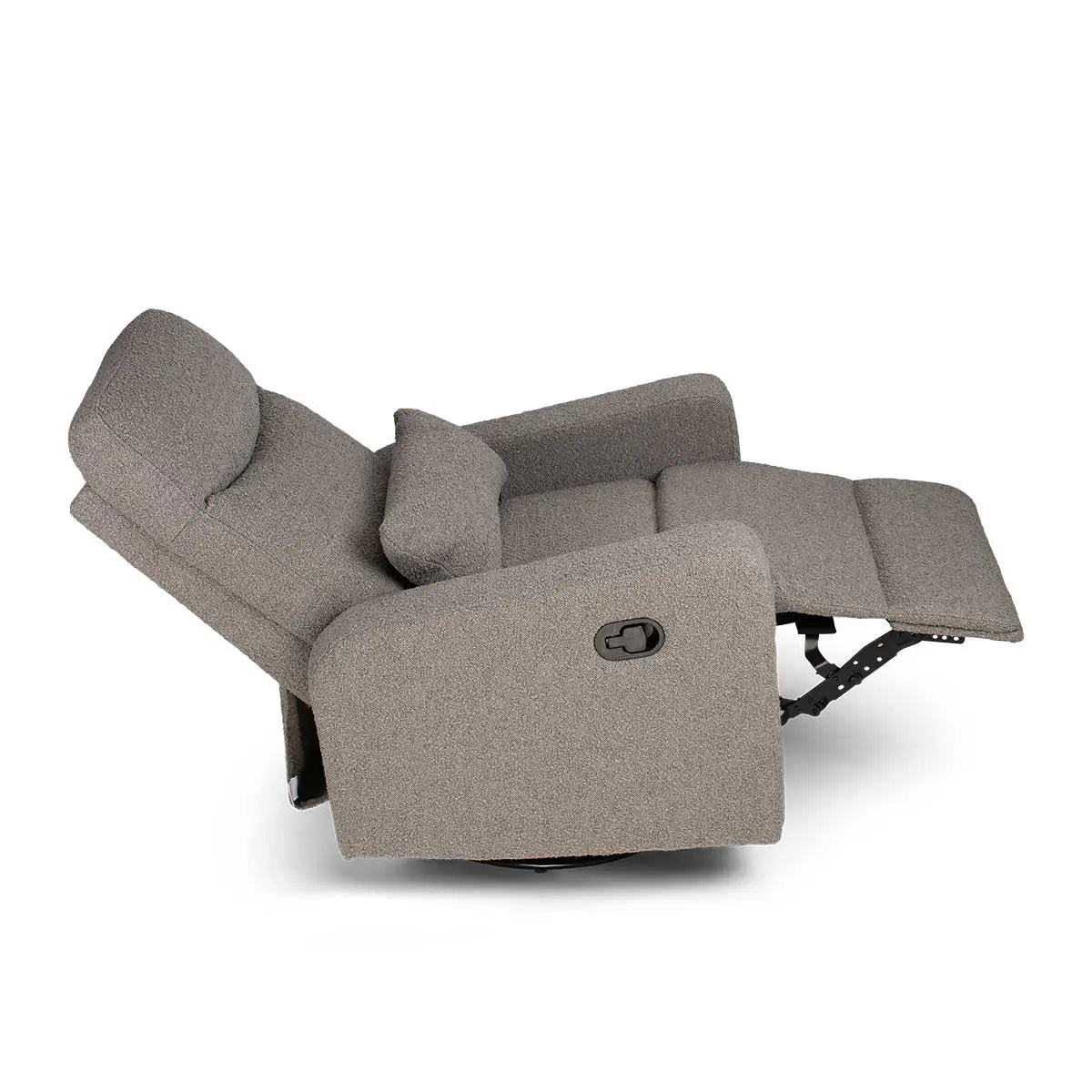 COCOON PLUSH Recliner Glider Chair - Boucle Dove Grey
