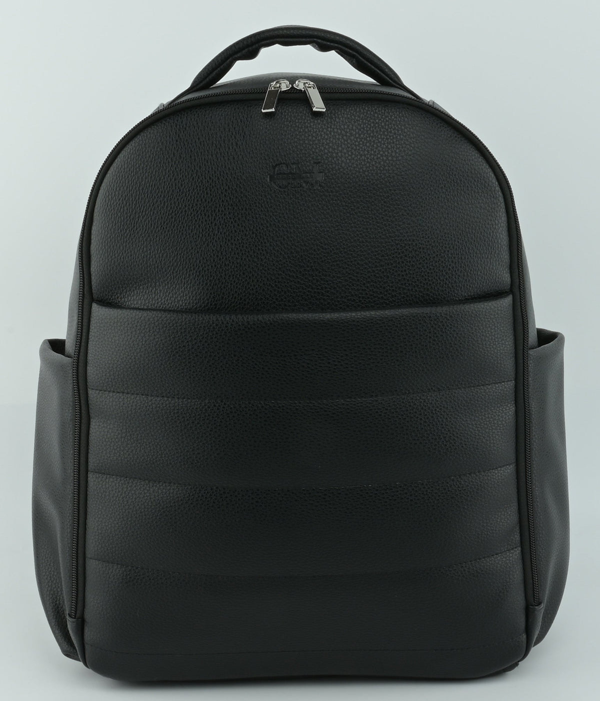 Coco Mae The Sienna quilted nappy bag backpack in Black
