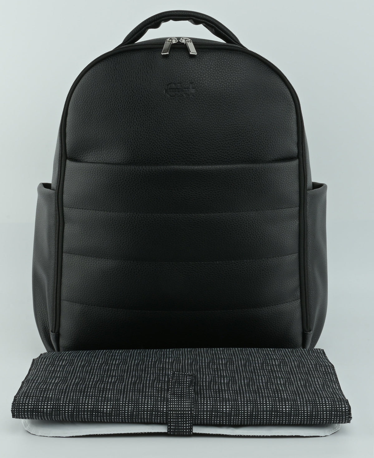 Coco Mae Sienna nappy backpack with change mat, Black