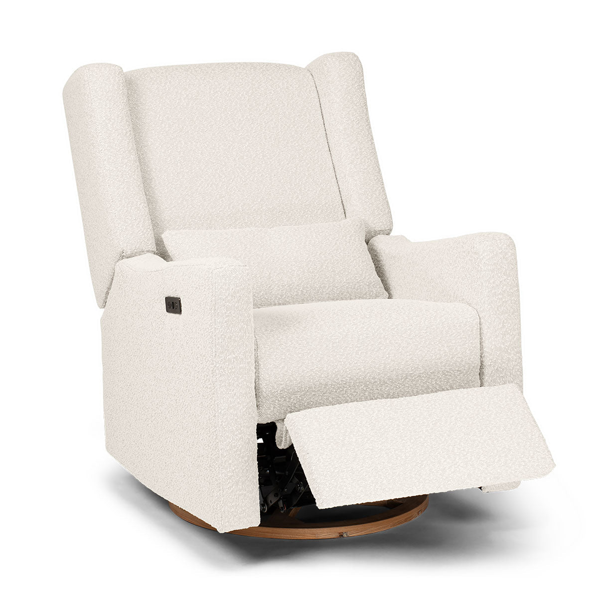 COCOON BONDI Electric Recliner Chair — built-in USB-A and USB-C charging port detail