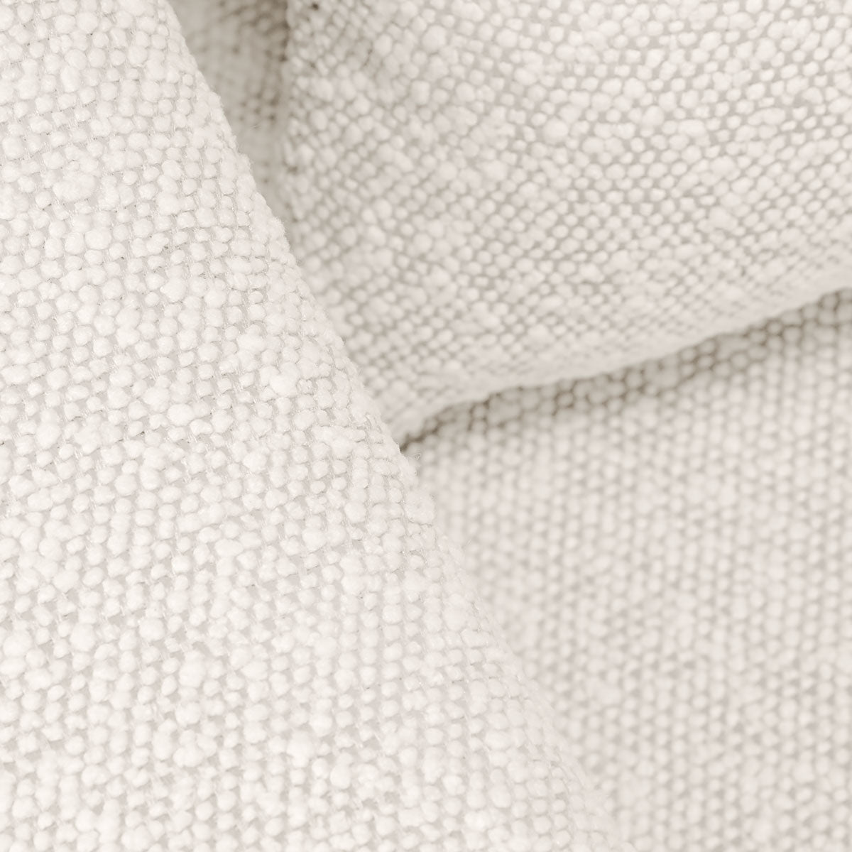 COCOON BONDI Vanilla Boucle nursery chair — view of 54x54cm seat pad and padded armrests