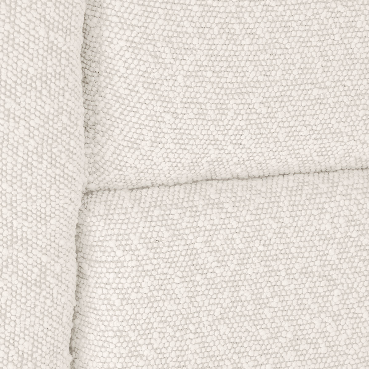 COCOON BONDI Electric Recliner — Vanilla Boucle fabric texture closeup detail