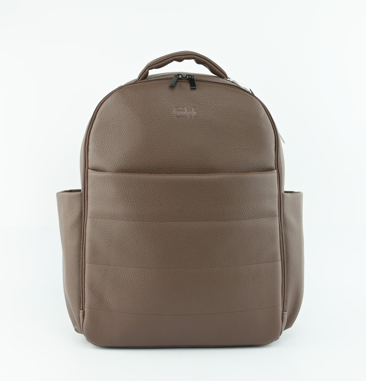 Coco Mae Sienna vegan leather nappy backpack, Coco Brown