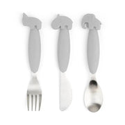 Done by Deer Easy-Grip Cutlery Set – Deer Friends